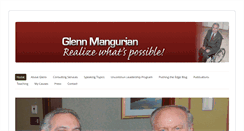 Desktop Screenshot of glennmangurian.com