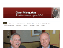 Tablet Screenshot of glennmangurian.com